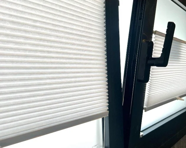 Cortinas plisadas